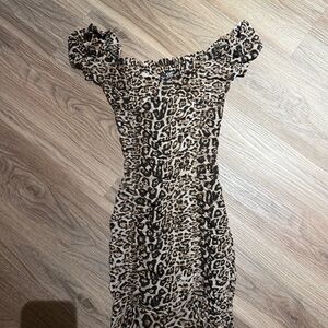 Tiger Mist Leopard print dress